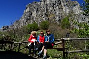 MONTE MAGNODENO e CRESTE DELLA GIUMENTA ad anello da Erve il 25 aprile 2016 - FOTOGALLERY